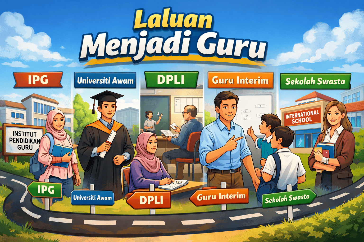 List of 5 Ways to Become a Teacher in Malaysia (2026)