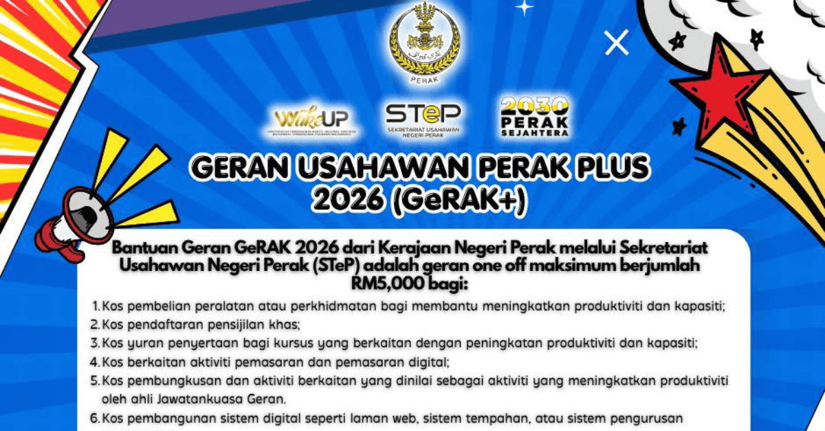 Silver Prosperous Entrepreneur Grant Up to RM5,000