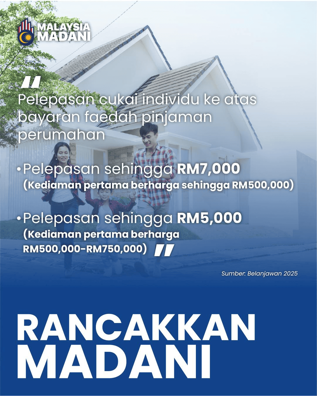 Home Purchase Tax Relief Up to RM7,000