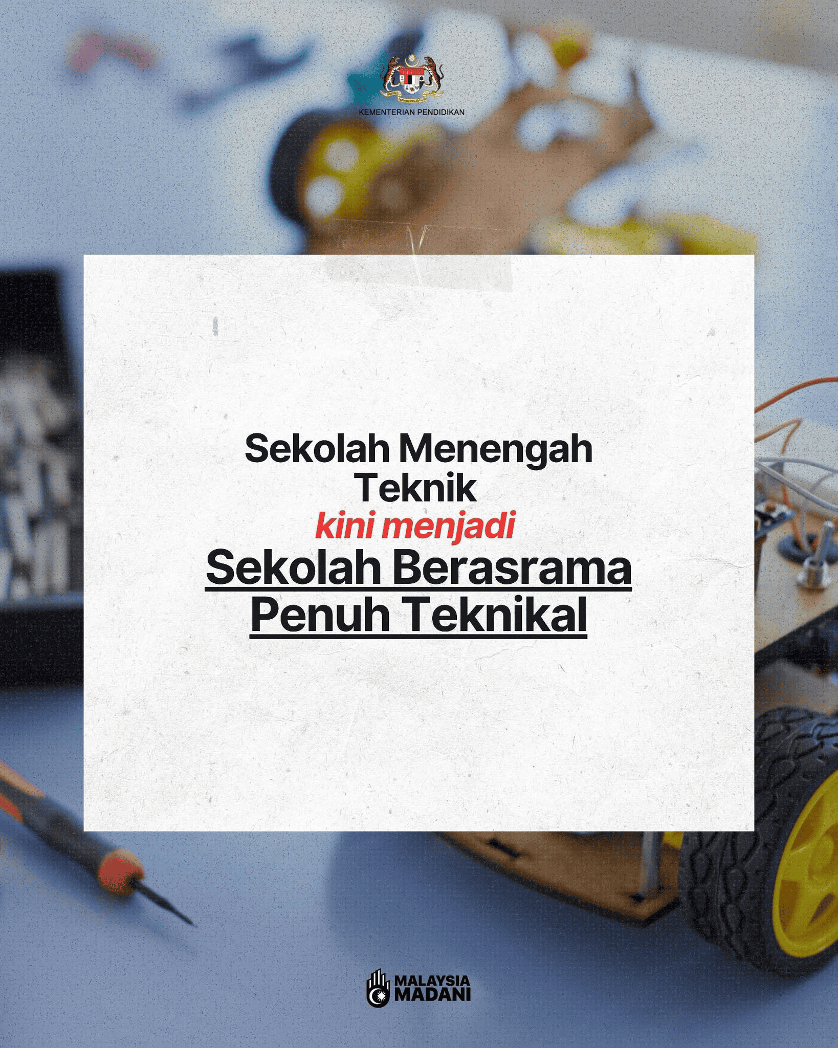 SM Teknik is now known as the Technical Full Boarding School (SBP-T)