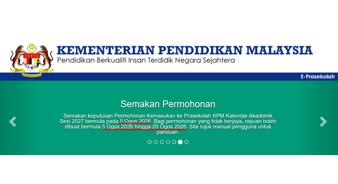 Review of 2027 Preschool Application Results Begins August 5