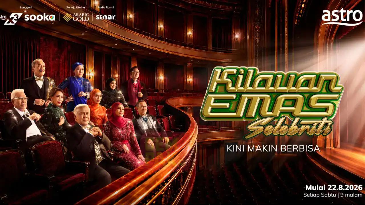 Kilauan Emas Selebriti – Peserta Terdiri Daripada 10 Artis Veteran